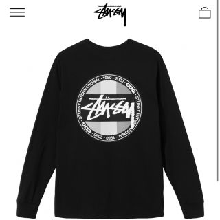 ステューシー(STUSSY)のCDG X Stussy DOT LS TEE Lサイズ　(Tシャツ/カットソー(七分/長袖))