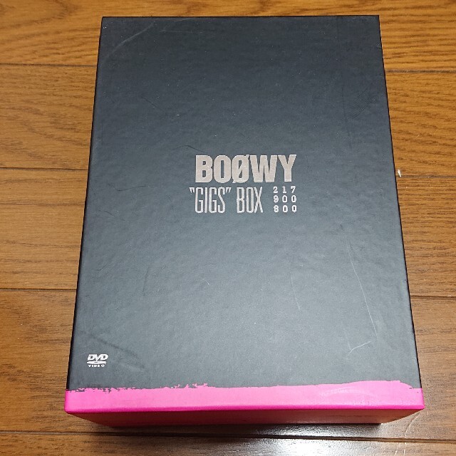 BOOWY GIGS BOX DVDCD