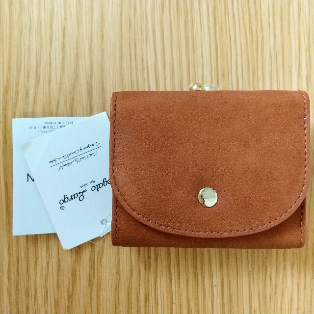 Legato Largo(レガートラルゴ)のレディース ミニ財布 三つ折り がま口 レディースのファッション小物(財布)の商品写真
