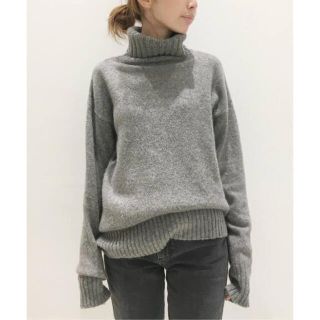 アパルトモンドゥーズィエムクラス(L'Appartement DEUXIEME CLASSE)の【専用】アパルトモン　T/N Basic Knit グレー　美品(ニット/セーター)