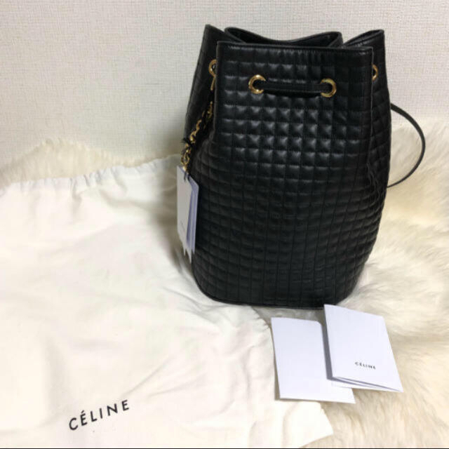 ⭐︎新品未使用⭐︎CELINE セリーヌ スモールバケット キルテッド バックパック