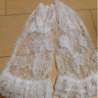 結婚式にレースのグローブ(送料込)(手袋)