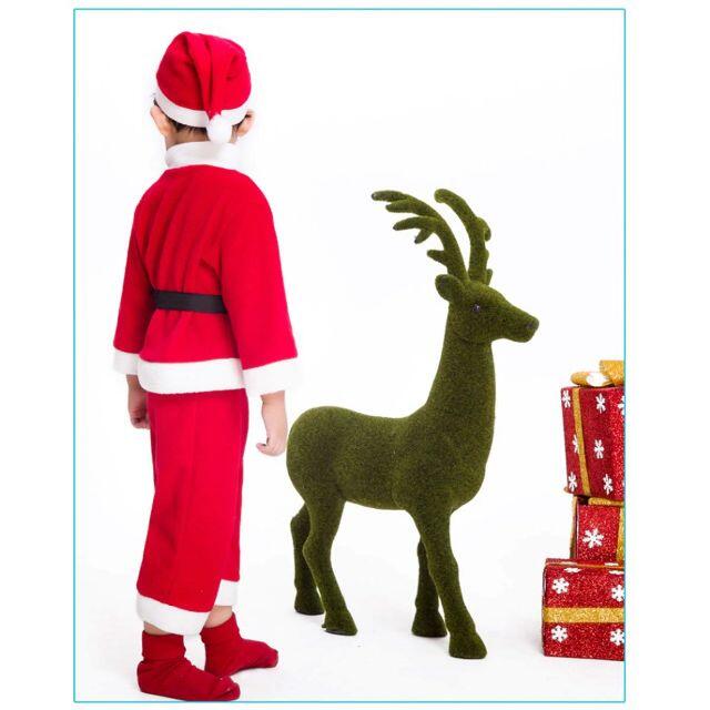 キッズ　男の子　サンタ　コスプレ　クリスマス キッズ/ベビー/マタニティのキッズ服男の子用(90cm~)(ニット)の商品写真