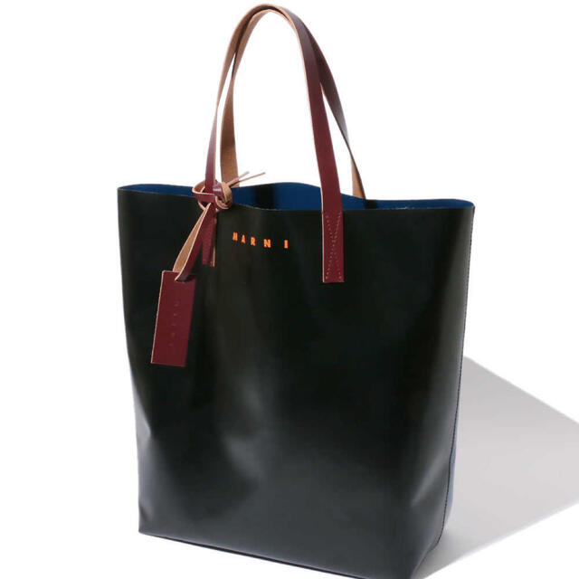 MARNI マルニPVCトートバッグバイカラー 【超新作】 noxcapital.de