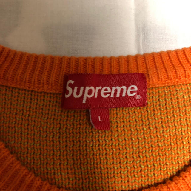 Supreme(シュプリーム)のSupreme shit sweater オレンジ 17aw orange メンズのトップス(ニット/セーター)の商品写真