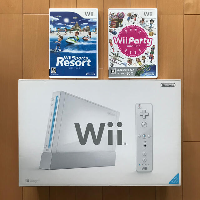 【新品】Nintendo Wii RVL-S-WD 本体 +スポーツリゾート