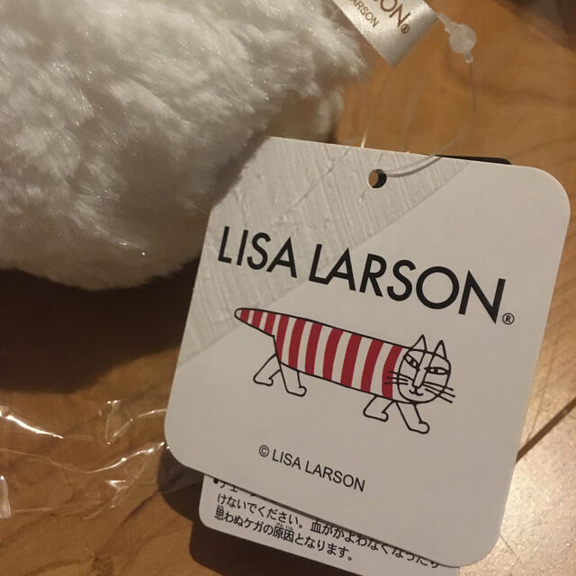 Lisa Larson(リサラーソン)のソルト＆ペッパーぬいぐるみ　 エンタメ/ホビーのおもちゃ/ぬいぐるみ(ぬいぐるみ)の商品写真