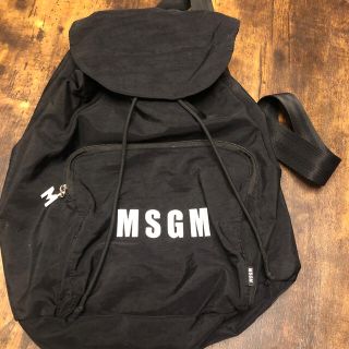 エムエスジイエム(MSGM)のMSGMムック本付録リュック(リュック/バックパック)