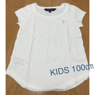 ポロラルフローレン(POLO RALPH LAUREN)のKIDS100㎝ ラルフシンプル白T✧(Tシャツ/カットソー)