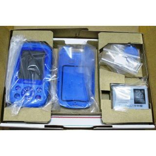 エヌティティドコモ(NTTdocomo)のdocomo キッズケータイ F-03J ブルー ドコモ 富士通 (携帯電話本体)
