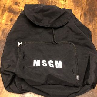 エムエスジイエム(MSGM)のMSGMムック本付録リュック美品(リュック/バックパック)