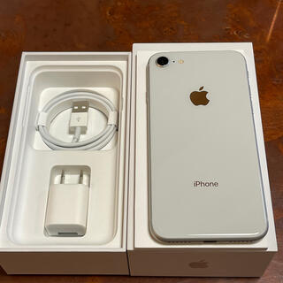アップル(Apple)の美品　iPhone8 64GB SIMフリー(スマートフォン本体)