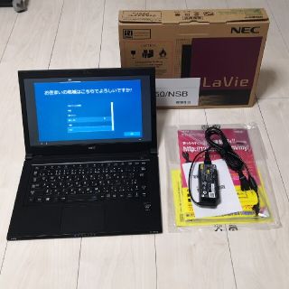 エヌイーシー(NEC)の軽量ノートPC NEC LAVIE Z LZ550NSB中古動作品 webカメラ(ノートPC)