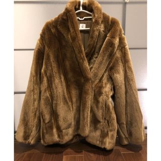 ビューティアンドユースユナイテッドアローズ(BEAUTY&YOUTH UNITED ARROWS)の＜6(ROKU)＞FAKE MINK FUR COAT/ｺｰﾄ (毛皮/ファーコート)