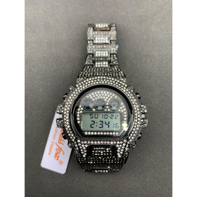 【セール】 ブリンブリン ブラック 漆黒  ジルコニア MISSFOX  腕時計 ウォッチ 腕時計(デジタル)