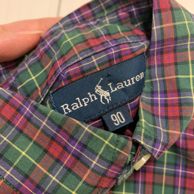 POLO RALPH LAUREN(ポロラルフローレン)のラルフローレン チェックシャツ　90 キッズ/ベビー/マタニティのキッズ服男の子用(90cm~)(ブラウス)の商品写真