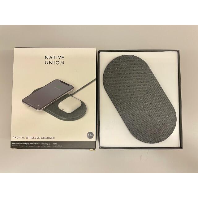 NATIVE UNION Drop XL Wireless Charger スマホ/家電/カメラのスマートフォン/携帯電話(バッテリー/充電器)の商品写真