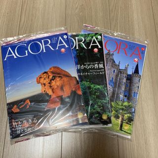 ジャル(ニホンコウクウ)(JAL(日本航空))の【値下げ】☆新品☆AGORA アゴラ3冊セット 5,6,7•8月(地図/旅行ガイド)