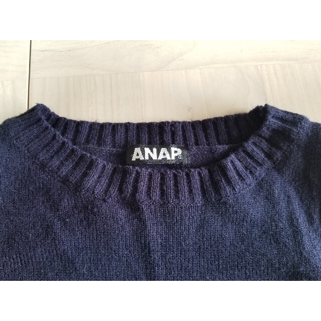 ANAP(アナップ)の《美品》ANAP ニットワンピース レディースのワンピース(ミニワンピース)の商品写真