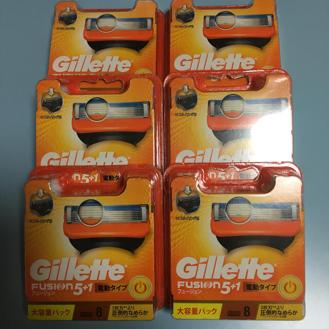 送料0円‼️Gilletteジレットフュージョン5替刃