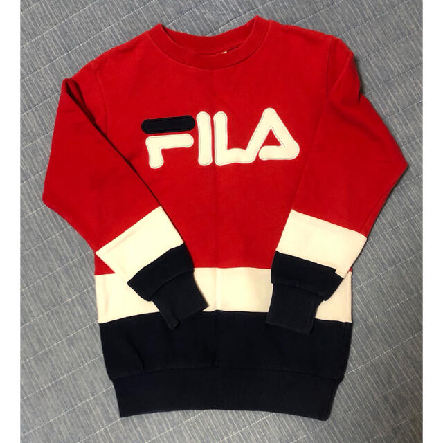 FILA(フィラ)のFILA♡トレーナー キッズ/ベビー/マタニティのキッズ服女の子用(90cm~)(Tシャツ/カットソー)の商品写真