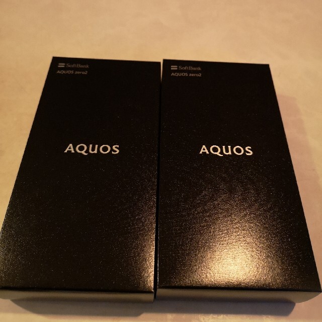 AQUOS zero2 未使用 ２台 スマートフォン本体