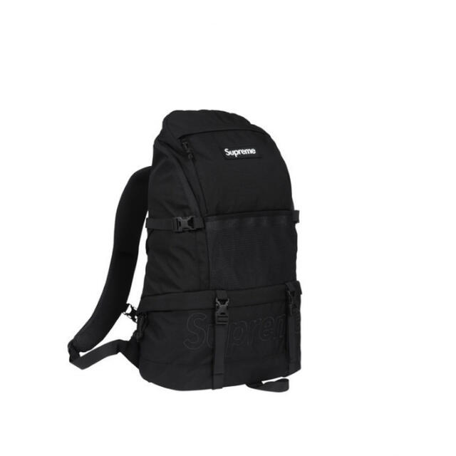 15AW SUPREME Contour Backpack  Black中国製縦