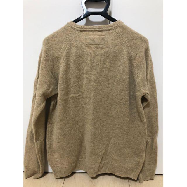 BEAMS(ビームス)の美品　BEAMS　ニット　ベージュ メンズのトップス(ニット/セーター)の商品写真