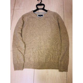 ビームス(BEAMS)の美品　BEAMS　ニット　ベージュ(ニット/セーター)