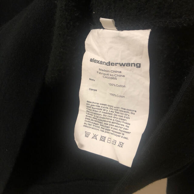 Alexander Wang(アレキサンダーワン)のAlexander Wang フリースクルーネック スウェット レディースのトップス(トレーナー/スウェット)の商品写真