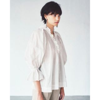 ステュディオス(STUDIOUS)のCASA FLINE organic cotton blouse(シャツ/ブラウス(長袖/七分))