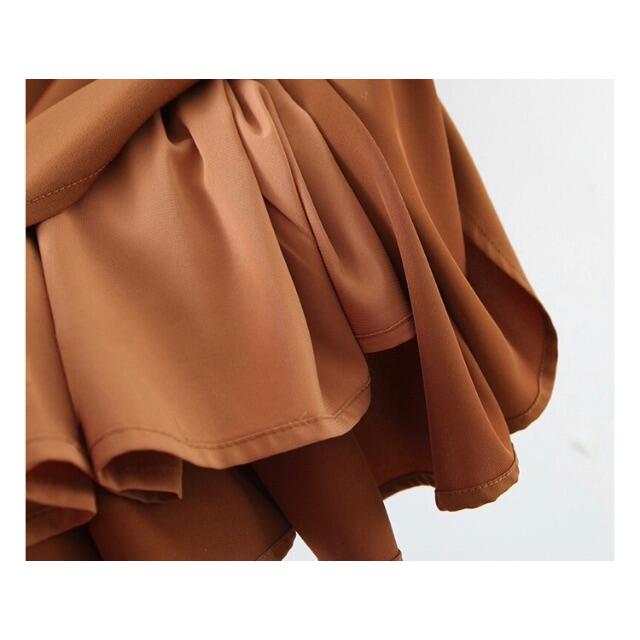 ZARA(ザラ)の🍁秋冬新作☃️2856◆キャメル フレアスカート レディースのスカート(ひざ丈スカート)の商品写真