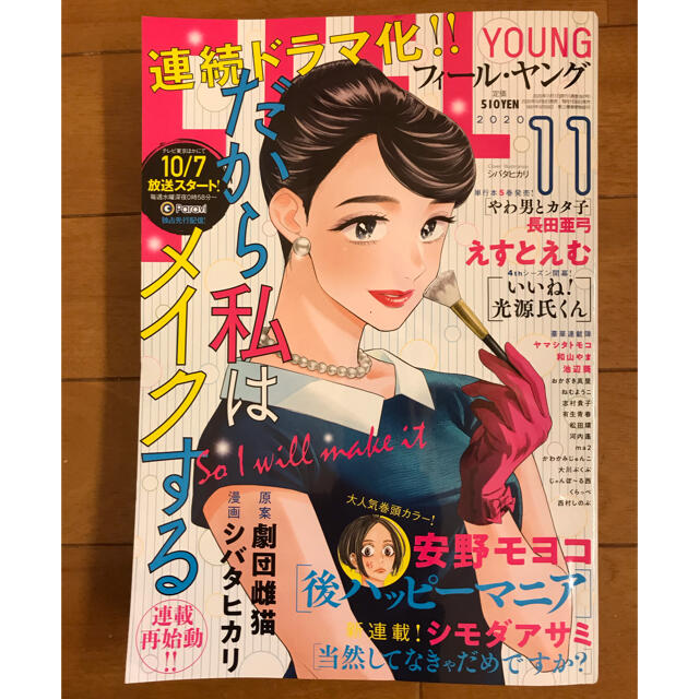 FEEL YOUNG (フィールヤング) 2020年 11月号 エンタメ/ホビーの雑誌(アート/エンタメ/ホビー)の商品写真