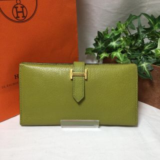 エルメス(Hermes)のレアカラー✨定価33万✨美品✨HERMES  ベアン  クラシック　シェーブル(財布)