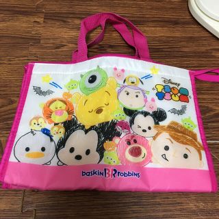 ディズニー(Disney)の保冷バッグ　ディズニーツムツム(弁当用品)