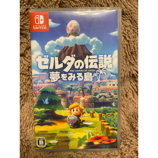 Nintendo Switch(ニンテンドースイッチ)のゼルダの伝説 夢をみる島 Switch エンタメ/ホビーのゲームソフト/ゲーム機本体(家庭用ゲームソフト)の商品写真