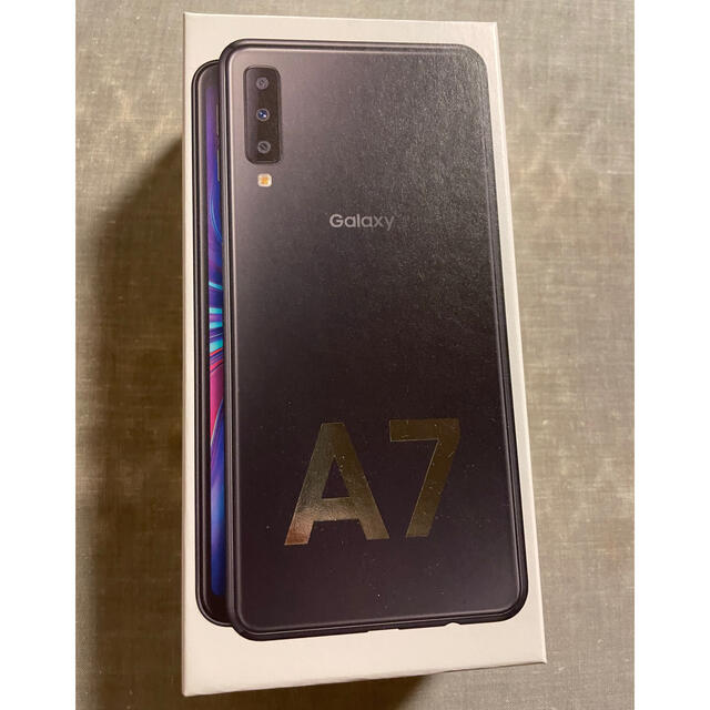 Galaxy A7　ブラックスマートフォン本体