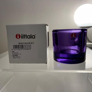 イッタラ(iittala)の【廃盤色】イッタラ　kivi ライラック(置物)