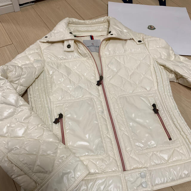 MONCLER 美品 M サイズ1 アウトレット　ライダースジャケット/アウター