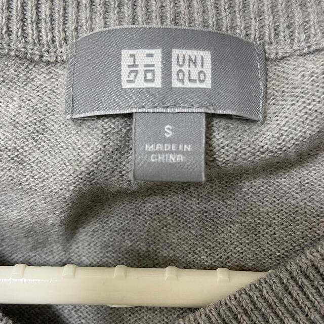 UNIQLO(ユニクロ)のユニクロ　Ｖネック　ニット　カシミヤコットン　セーター メンズのトップス(ニット/セーター)の商品写真