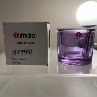 イッタラ(iittala)の【廃盤色】イッタラ　kivi ライトライラック(置物)