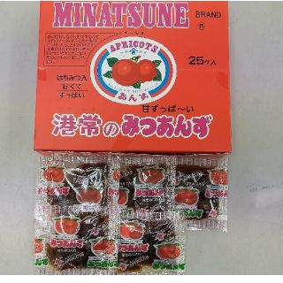 送料一律 箱なし 港常 みつあんず × 30袋(菓子/デザート)