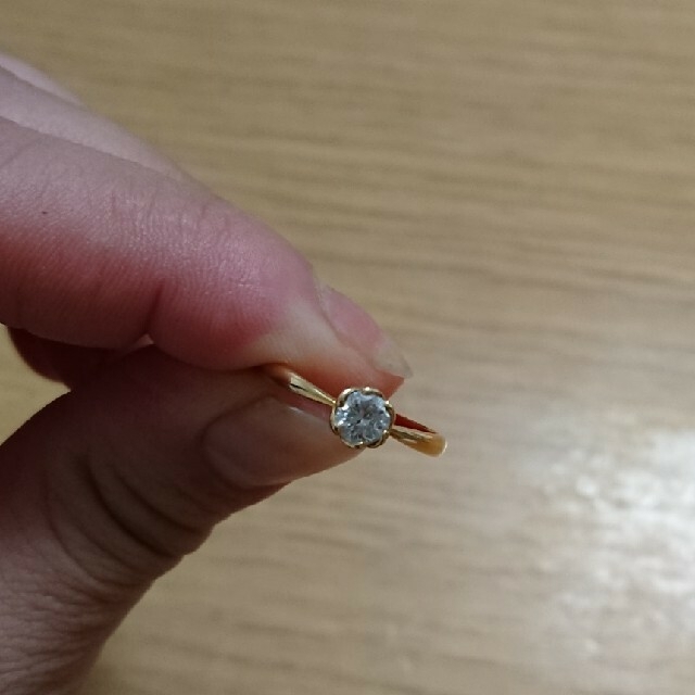 はなよめ様専用！！取り置き中(^^)ダイヤモンドリング レディースのアクセサリー(リング(指輪))の商品写真
