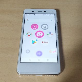 ラクテン(Rakuten)の楽天モバイル Rakuten Mini 楽天ミニ ホワイト(スマートフォン本体)