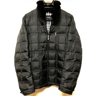 バーバリーブラックレーベル(BURBERRY BLACK LABEL)の超名作★BURBERRYバーバリーブラックレーベルキルティングダウンジャケットM(ダウンジャケット)