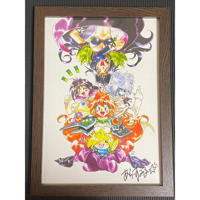 お歳暮 あらいずみるい 直筆サイン入りアートグラフ「スレイヤーズ」 その他 お歳暮 あらいずみるい 直筆サイン入りアートグラフ「スレイヤーズ」 その他