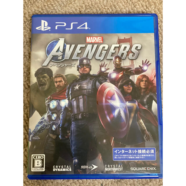 MARVEL アベンジャーズ ps4 エンタメ/ホビーのゲームソフト/ゲーム機本体(家庭用ゲームソフト)の商品写真