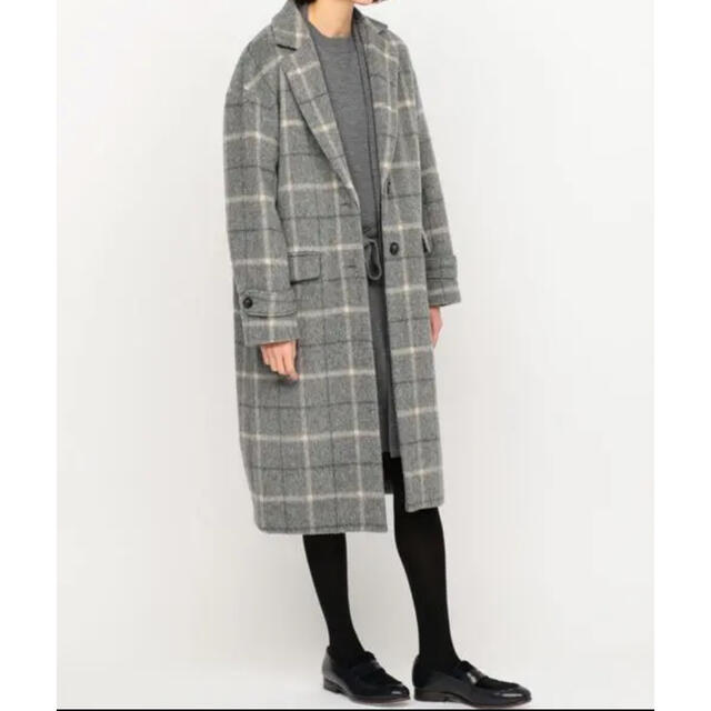 Paul Smith ポールスミス ウール チェック コート 販売お得セール