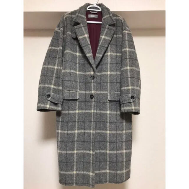 Paul Smith ポールスミス ウール チェック コート