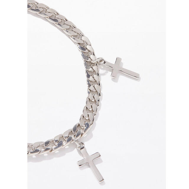 Y-3(ワイスリー)の★新品★Cross Chain Silver Bracelet  メンズのアクセサリー(ブレスレット)の商品写真